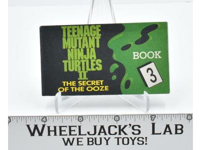 Teenage Mutant Ninja Turtles II Book 3 The Secret of the Ooze 1990 Mirage Studio