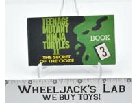 Teenage Mutant Ninja Turtles II Book 3 The Secret of the Ooze 1990 Mirage Studio