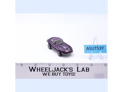 Johnny Lightning Topper Custom Jaguar XKE Purple 1969 Vintage Redline RL