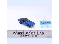 Custom Camaro Blue Black Painted Roof 1968 Hot Wheels Mattel Vintage RL HK