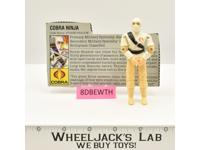 Storm Shadow V1 G.I. Joe 1984 Hasbro Vintage Action Figure