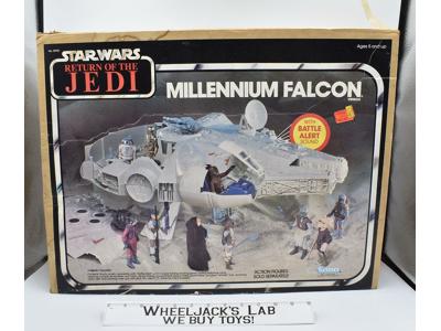 Millennium Falcon 100% Complete W/ Box WORKS Star Wars 1983 Kenner Vintage