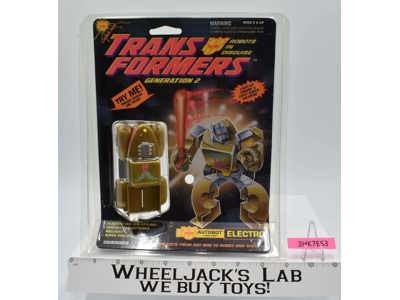 Electro Autobot G2 Transformers 1993 Hasbro Action Figure NEW MISB SEALED