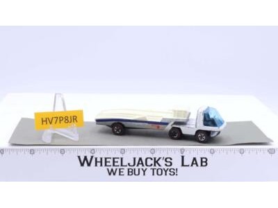 The Heavyweights Racer Rig White Enamel Hot Wheels 1971 Mattel Vintage RL