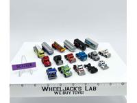 Lot of 10 Semi Trucks W/Trailers 1988-89 Vintage Galoob Micro Machines