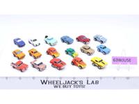 Lot of 17 Classic Cars 1988-89 Vintage Galoob Micro Machines