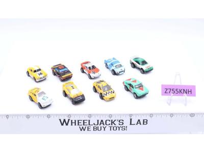 Lot of 9 Race Cars 1988-89 Vintage Galoob Micro Machines