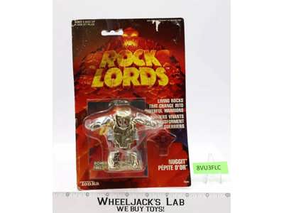 Nuggit Canadian Rock Lords 1986 Tonka Vintage Action Figure NEW MOSC SEALED