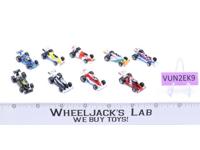 Lot of 9 Formula One Race Cars 1988-89 Vintage Galoob Micro Machines