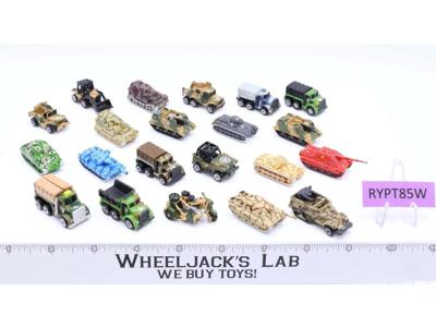 Lot of 21 Military/Army Vehicles 1988-89 Vintage Galoob Micro Machines