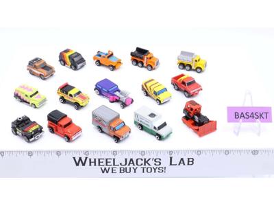 Lot of 15 Trucks/Vehicles 1988-89 Vintage Galoob Micro Machines