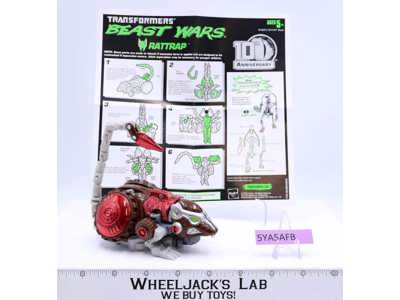 Rattrap Complete Deluxe Transmetal Transformers Beast Wars 10th Anniv. Hasbro