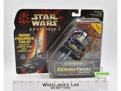 Electronic CommTech Reader Star Wars Episode 1 1998 Hasbro NEW MISB SEALED