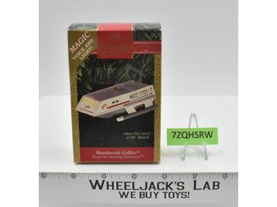 Shuttlecraft Galileo Star Trek MIB 1992 Hallmark Magic Keepsake Ornament