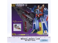 Starscream Destron 22 G1 Transformers Japan Reissue 2001 Takara Figure NEW MISB