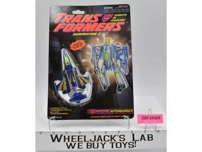 Afterburner Decepticon G2 Transformers 1994 Hasbro Action Figure NEW MOSC SEALED