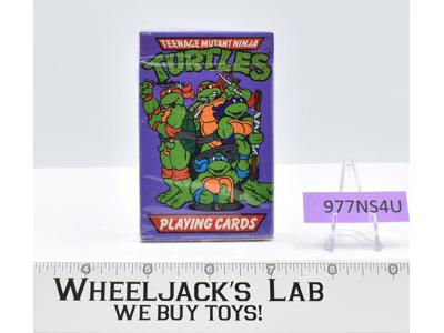 TMNT Playing Cards Deal Me in Dude MISB US Playing Card Co 1990 Mirage Studio