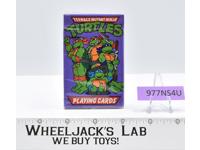 TMNT Playing Cards Deal Me in Dude MISB US Playing Card Co 1990 Mirage Studio