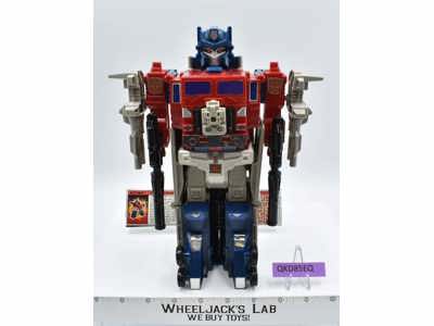 Optimus Prime Powermaster 100%Complete 1988 G1 Transformers Action Figure