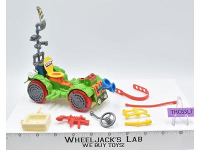Toilet Taxi 100% Complete Teenage Mutant Ninja Turtles 1990 Playmates Vehicle