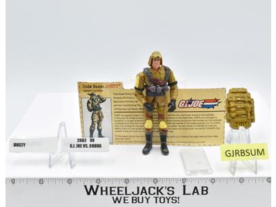 Dusty V8 G.I. Joe 2002 Hasbro Action Figure