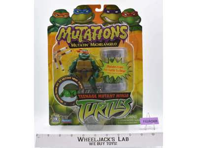 Mutatin' Michaelangelo Teenage Mutant Ninja Turtle TMNT Mutations Playmates MOSC
