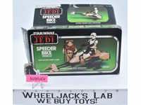 Speeder Bike 100% Complete W/Box Star Wars ROTJ Kenner 1983 Vehicle