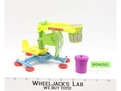 Retro Catapult 100% Complete TMNT 1989 Playmates Action Figure Vehicle Vintage