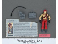 Mainframe V2 SMB RED BACK 100% Complete 1986 G.I. Joe Hasbro Figure