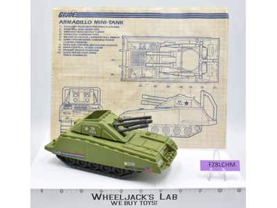 Armadillo G.I. Joe Hasbro 1985 Vintage Vehicle Action Figure