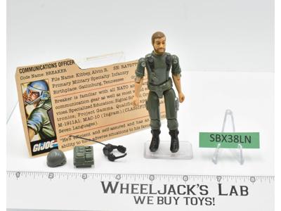 Breaker V1 Straight Arm 100% Complete G.I. Joe ARAH 1982 Hasbro Figure Vintage