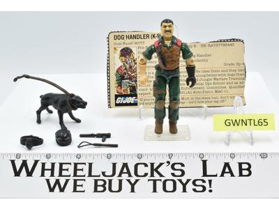 Mutt V1 100% Complete GI Joe 1984 Hasbro Vintage Action Figure