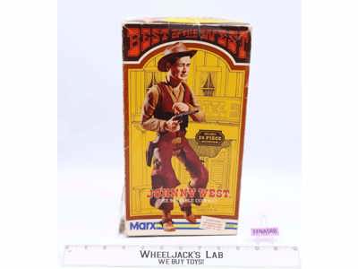 Johnny West 12" Movable Cowboy 1974 Best of the West W/Box Marx Vintage