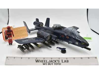 Cobra Rattler W/ Wild Weasel GI Joe 1984 Hasbro Vintage Action Figure Vehicle