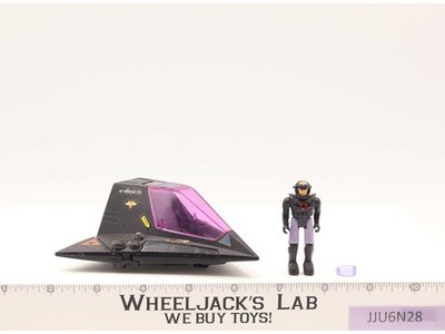 Shadow Parasite W/ LT. Magg Complete Starcom 1986 Coleco Action Figure Vehicle