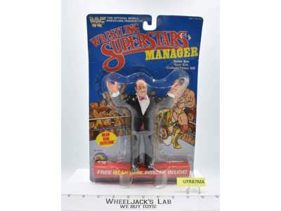 Mean Gene Okerlund Wrestling Superstars WWF 1985 Titan Sports 8" Figure MOSC NEW