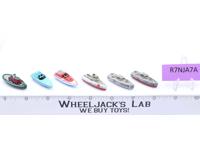 Lot of 6 Boats 1988-89 Vintage Galoob Micro Machines