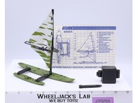 Manta Windsurfer Board 100% Complete G.I. Joe 1984 Hasbro Vintage Vehicle