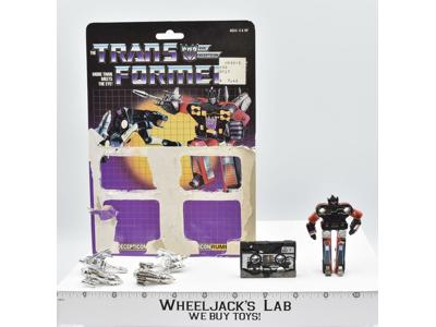 Ravage & Rumble 100% Complete W/CARDBACK 1984 Vintage G1 Transformers