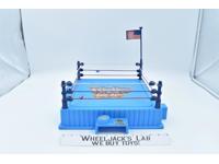 Official Wrestling Ring WWE WWF Wrestling 1990 Hasbro Action Figure Playset