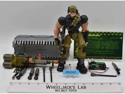 Grand Slam 8" 100% Complete G.I. Joe Sigma 6 2006 Hasbro Action Figure
