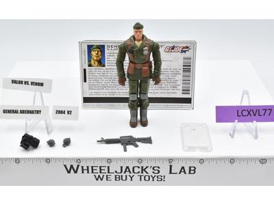 General Abernathy v2 G.I. Joe Valor vs Venom 2004 Hasbro Action Figure