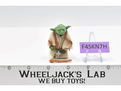Yoda W/BROWN Snake 100% Complete Star Wars ESB 1980 Vintage Kenner NO REPRO