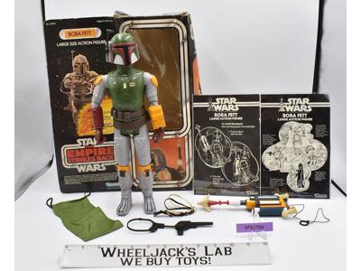 Boba Fett 12" 100% Complete W/Box Star Wars 1979 Kenner Vintage Action Figure