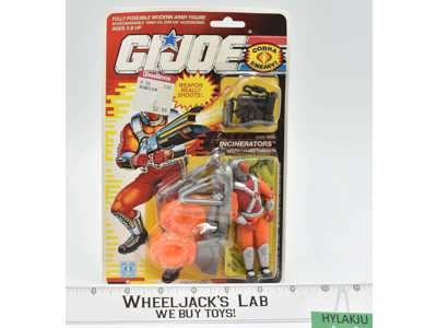 Incinerators GI Joe ARAH 1990 Hasbro Action Figure NEW MOSC SEALED