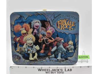Fraggle Rock Muppets Metal Lunchbox 1984 Thermos