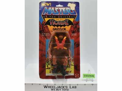 Grizzlor He-Man Masters of the Universe MOTU 1984 Mattel NEW MOSC SEALED