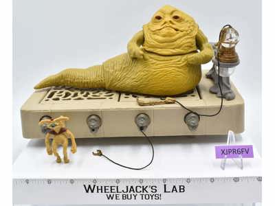 Jabba the Hutt Throne Room 100% Complete Star Wars ROTJ 1983 Kenner Playset