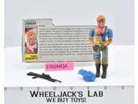 Zandar V1 100% Complete G.I. Joe 1986 Hasbro Vintage Action Figure