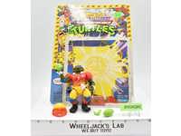 T.D. Tossin' Leo w/Cardback NR MINT 100% Complete TMNT 1991 Playmates Vintage